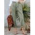 100  Cotton Solid Simple And Comfortable Work Pants