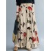 Women Wide  Legged Floral Printed Ankle Length Side Pockets Pants