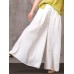 100  Cotton Woman Loose Fit Floor Length Pants